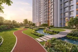 Jogging Track at Wadhwa Solis