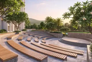 Amphitheatre at Wadhwa Solis